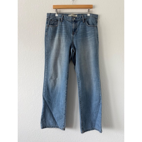 GAP Denim - Vintage Gap Straight Leg Boyfriend Denim Jeans Womens 14R 100% Cotton